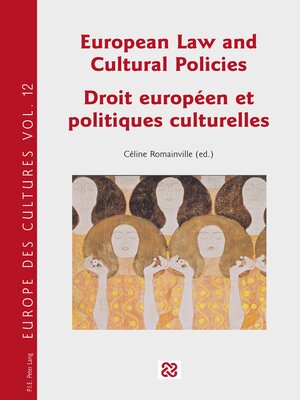 cover image of European Law and Cultural Policies / Droit européen et politiques culturelles